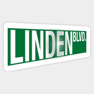 Linden Blvd. Sticker